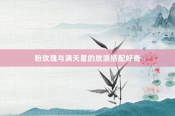 粉玫瑰与满天星的放浪搭配好奇
